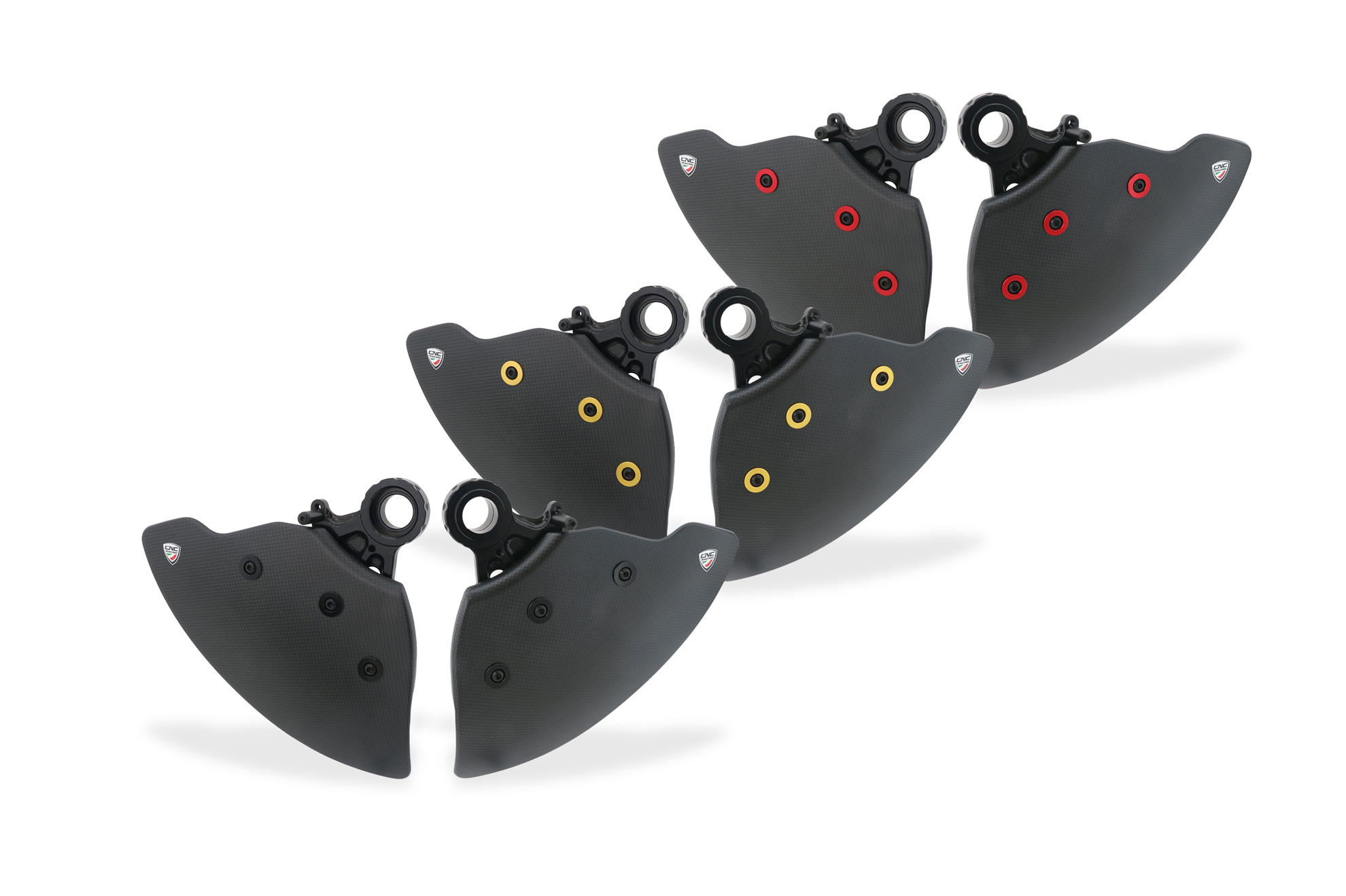 CNC Racing Carbon Fiber GP EVO Front Brake Rotor Cooling Ducts For